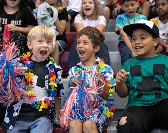 Students learning at Liberty Christian School